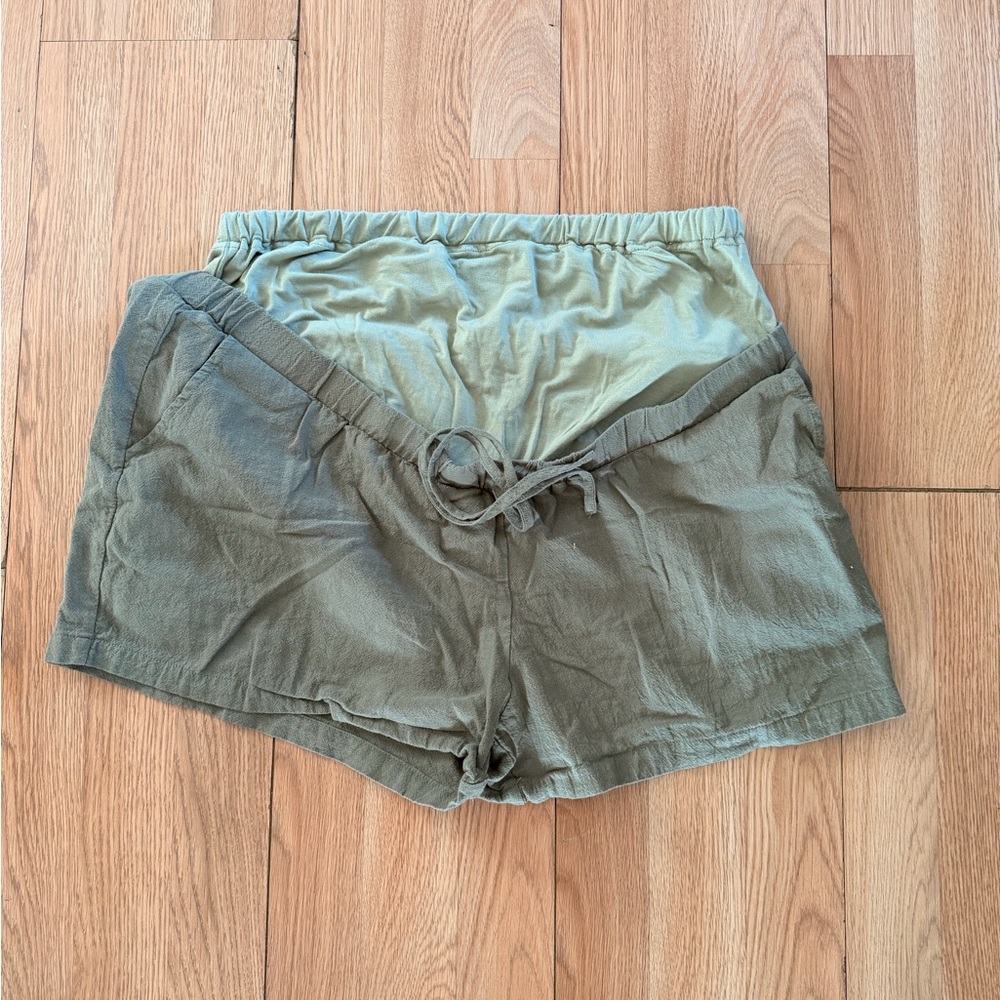 Maternity pants and short bundle